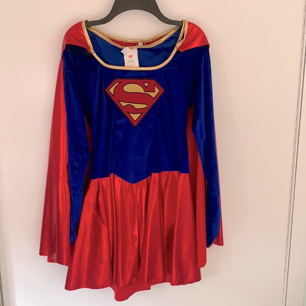 Supergirl costume.